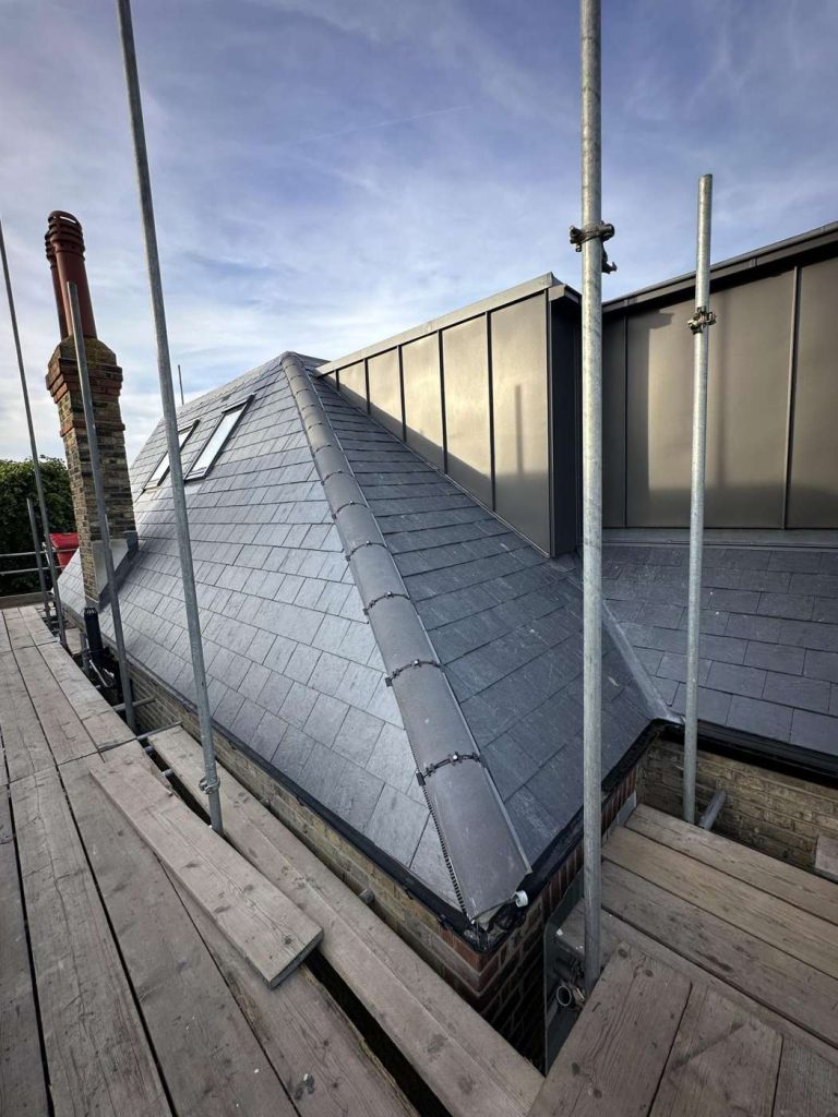 commercial zinc slate roof